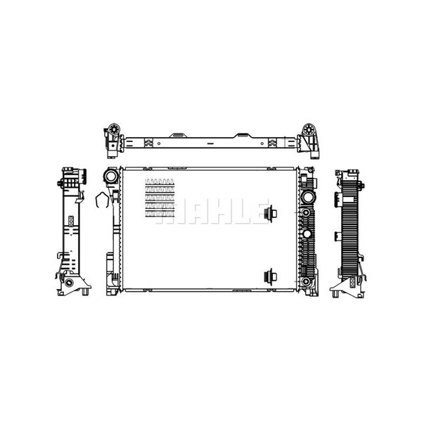 Kylare, motorkylning Mahle CR 1176 000S MAHLE