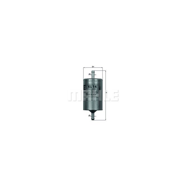 Bränslefilter Mahle KL 14 MAHLE