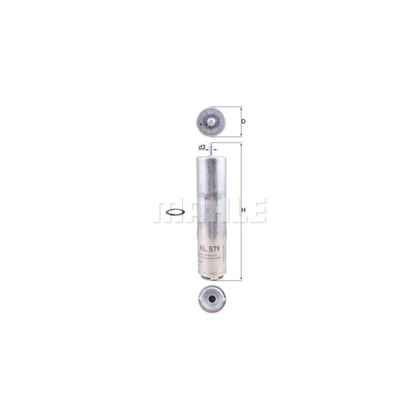 Bränslefilter Mahle KL 579D MAHLE