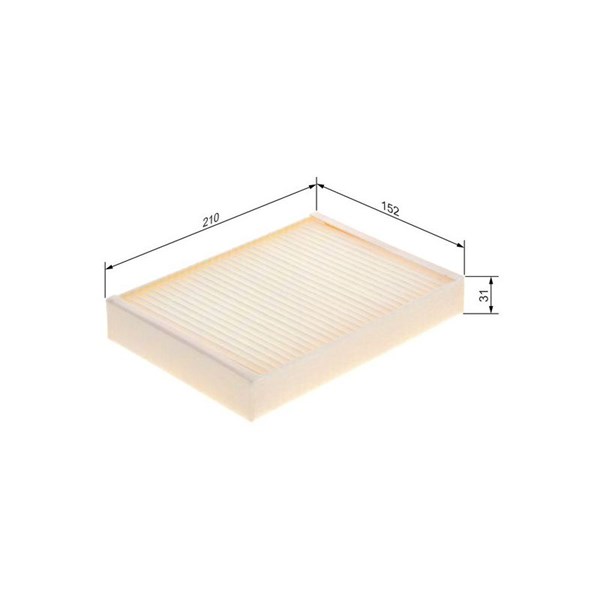 Kupefilter Bosch 1 987 435 121 BOSCH