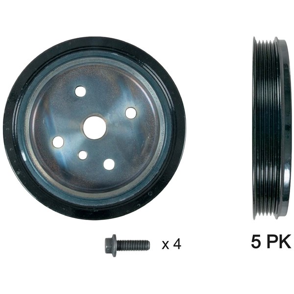Remskiva, vevaxel Gates TVD1161A Gates