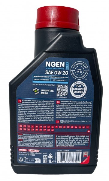 Motorolja Motul 0w-20 1l Hybrid Ngen, 1l Motul 0W-20 1L HYBRID NG MOTUL Motorolja Motul 0w-20 1l Hybrid Ngen, 1l Motul 0W-20 1L HYBRID NG MOTUL