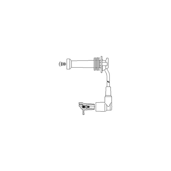 Tändkabel, Bak, Cylinder 2 Bremi 8A17/32 BREMI
