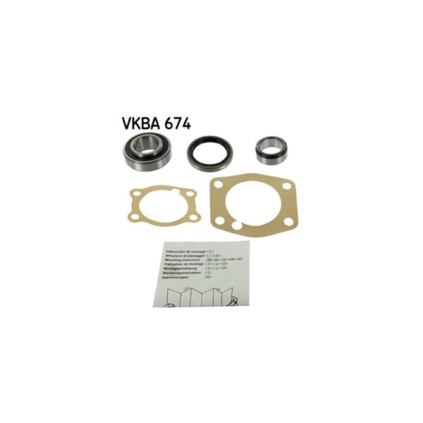 Hjullagersats, Bakaxel Skf VKBA 674 SKF