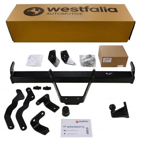 Dragkrok Standard med Elkabelsats, 13-polig Westfalia 30631890011 WESTFALIA