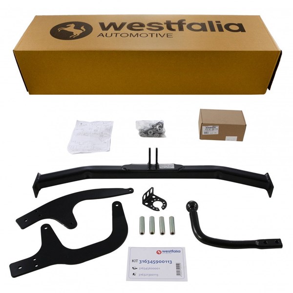 Dragkrok Standard med Elkabelsats, 13-polig Westfalia 31634590011 WESTFALIA
