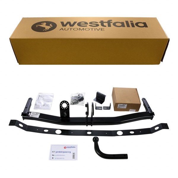 Dragkrok Standard med Elkabelsats, 13-polig Westfalia 32166190011 WESTFALIA