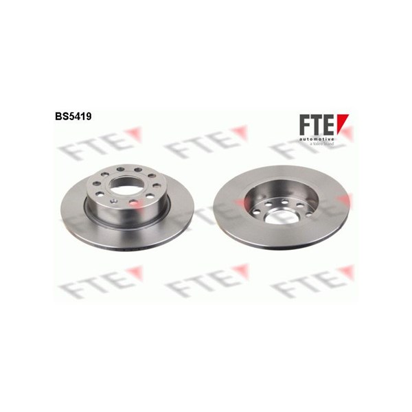 Bromsskiva Solid, Bakaxel Fte 9072013 FTE