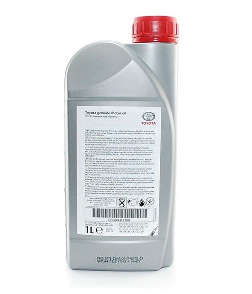 Motorolja 5w-30 Pfe Toyota Original, 1l Original Motorolja 5w-30 Pfe Toyota Original, 1l Original