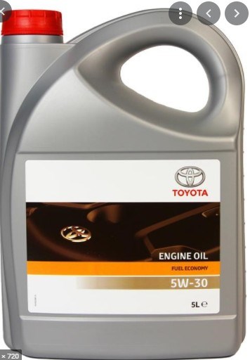 Motorolja 5w-30 Toyota Fuel Economy Fe A1/b1 A5/b5, 5l Original