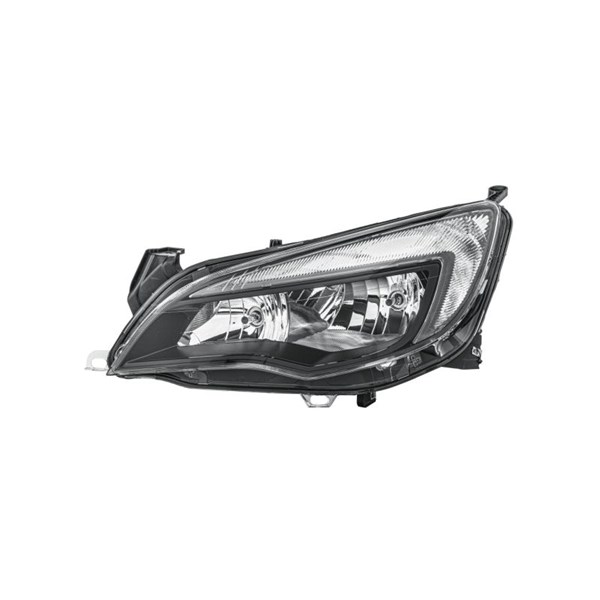 Strålkastare 12V, Vänster Hella 1EG 010 011-611 HELLA