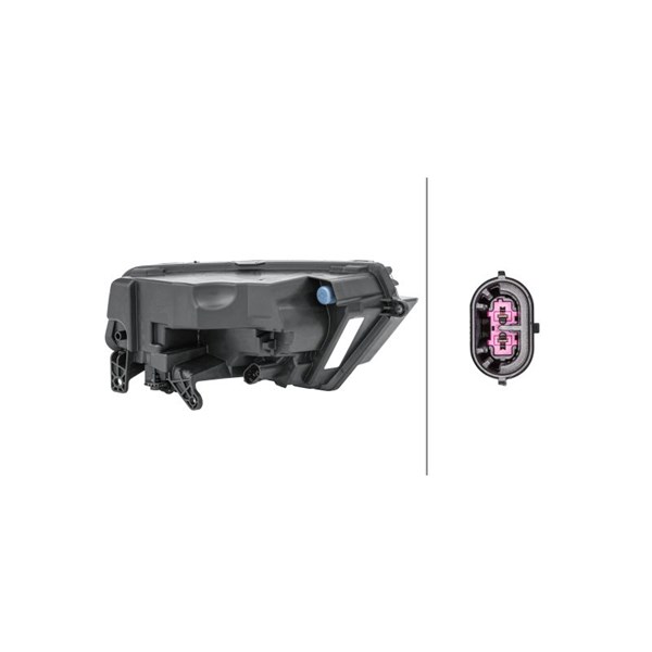 Dimljus 12V, Vänster Hella 1ND 012 999-031 HELLA