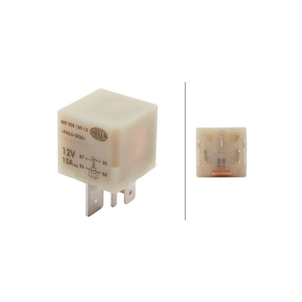 Relä, bränslepump 12V Hella 4RP 008 189-151 HELLA
