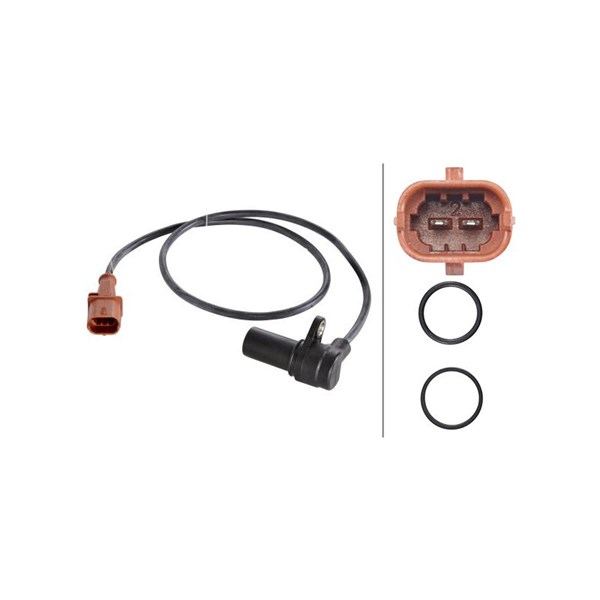 Impulsgivare, vevaxel 12V Hella 6PU 009 146-631 HELLA