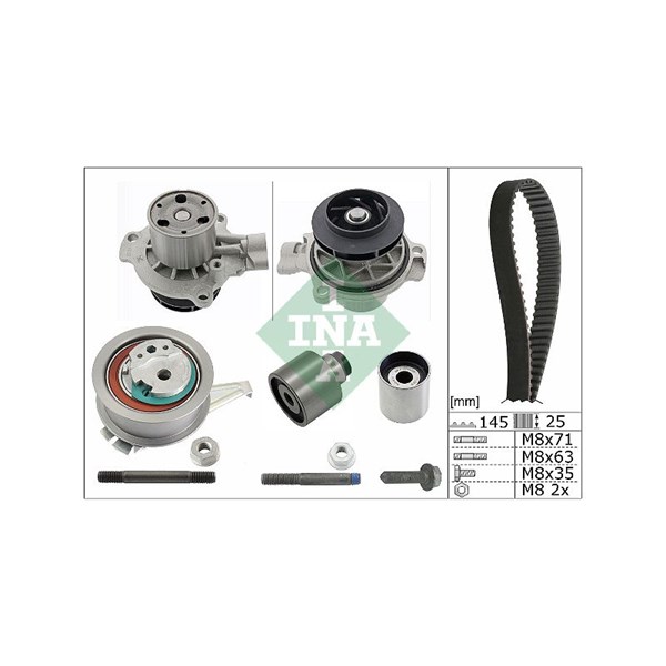 Kamremskit med vattenpump Ina 530 0699 31 INA