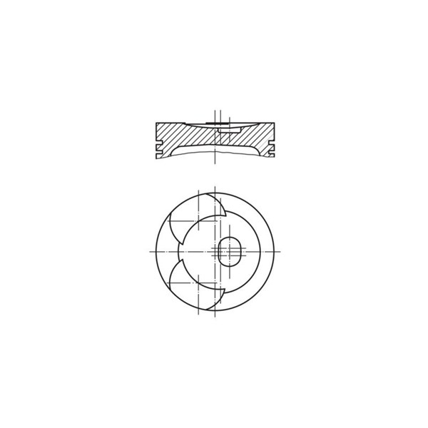 Kolv Mahle 002 48 00 MAHLE