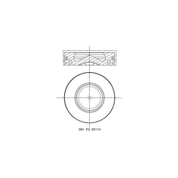 Kolv Mahle 081 PI 00114 000 MAHLE