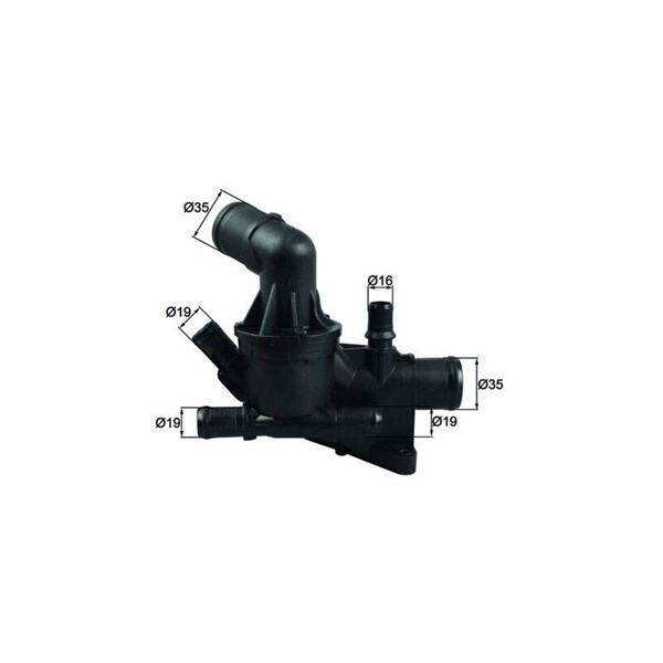 Termostat, kylvätska Mahle TH 54 80 MAHLE