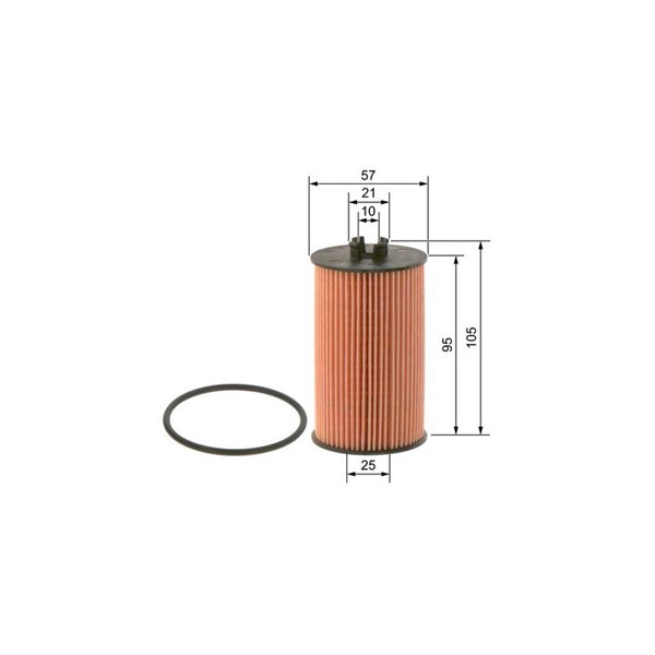 Oljefilter Bosch 0 986 4B7 009 BOSCH