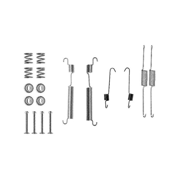 Tillbehörssats, bromsbackar, Bakaxel Textar 97016500 TEXTAR