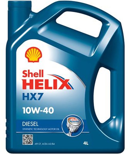 MOTOROLJA Helix HX7 Diesel 10W-40 A3/B4 4L SHELL