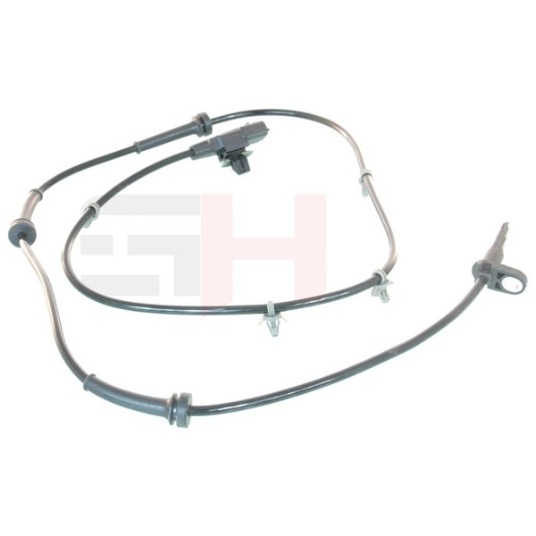 ABS-givare, Sensor, hjulvarvtal, Bakaxel, Bakaxel höger Gh GH-712 GH