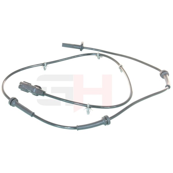 ABS-givare, Sensor, hjulvarvtal, Bakaxel, Bakaxel höger Gh GH-712 GH