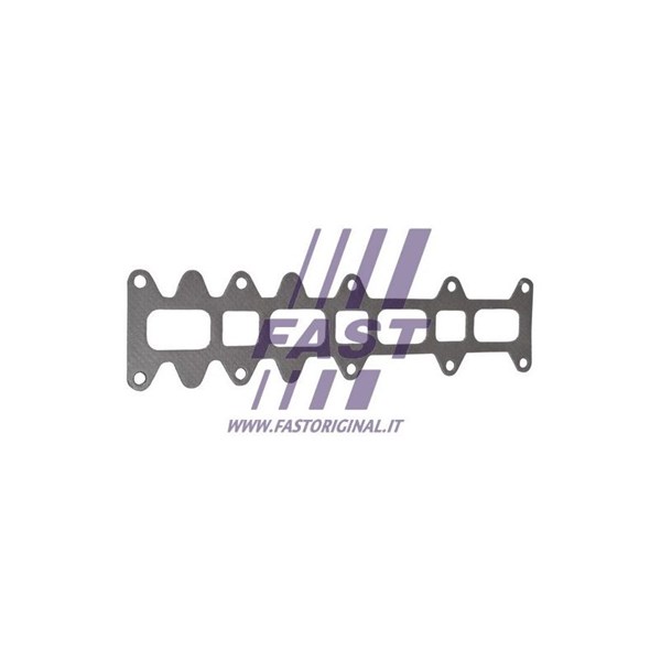 Packning, avgas, grenrör, Cylindriskt huvud Fast FT49540 FAST