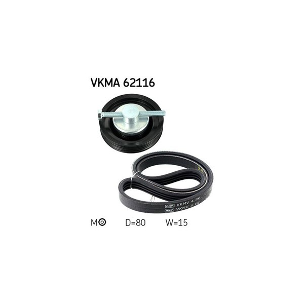 Drivremsats Skf VKMA 62116 SKF