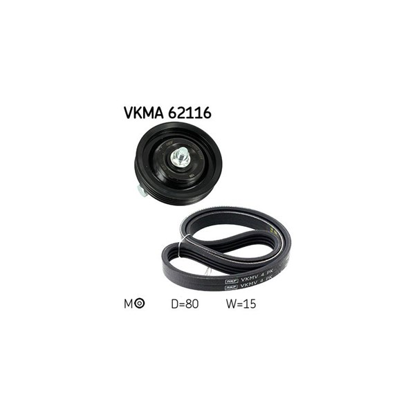 Drivremsats Skf VKMA 62116 SKF
