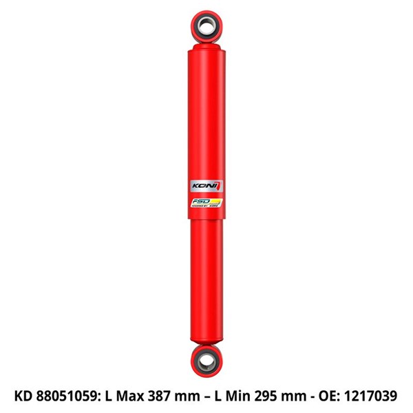 Stötdämpare Oljetryck, Bakaxel Koni 8805-1059