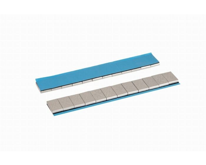 Balansvikt Klister 12x5g aluminiumfälg Grå 6kg, Universal