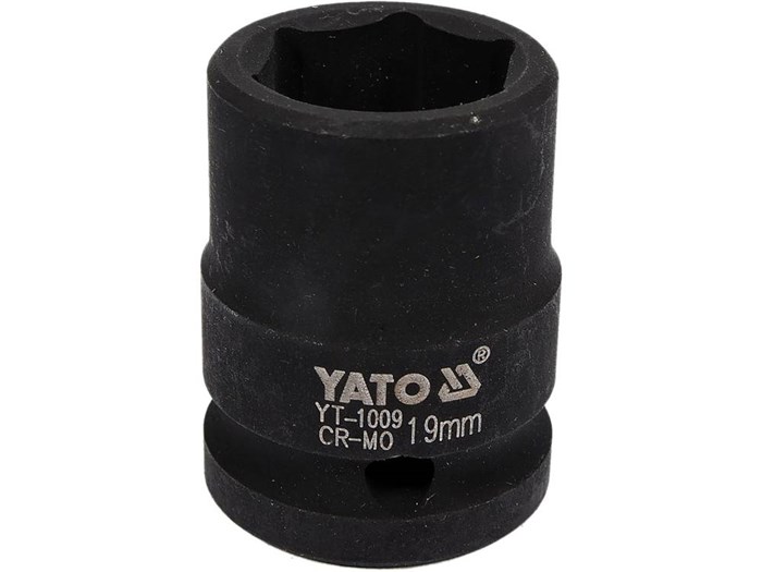 Krafthylsa 1/2", 19mm, Universal Yato