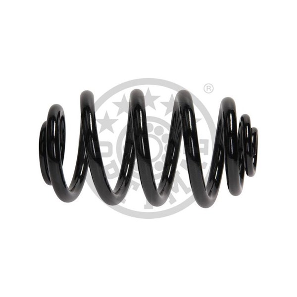 Spiralfjäder, Bakaxel