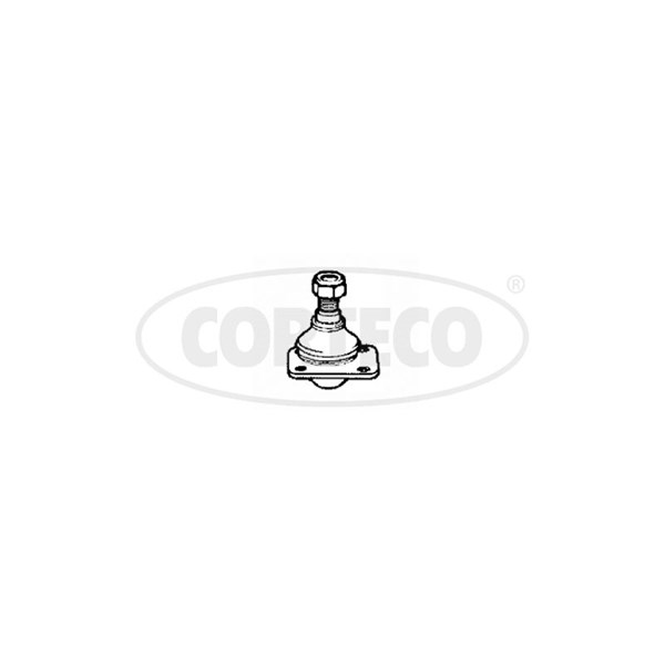 Kulled / Spindelled, framaxel höger, framaxel vänster, Nedre Cort CORTECO