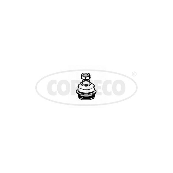 Kulled / Spindelled, framaxel höger, framaxel vänster, Nedre Cort CORTECO Kulled / Spindelled, framaxel höger, framaxel vänster, Nedre Cort CORTECO