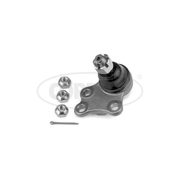 Kulled / Spindelled, framaxel vänster, Nedre Corteco 49395997 CORTECO