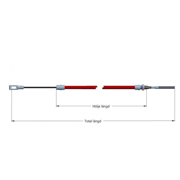 Bromswire Passar Alko 1010/1265, Universal Tiab 1000-14091 Tiab