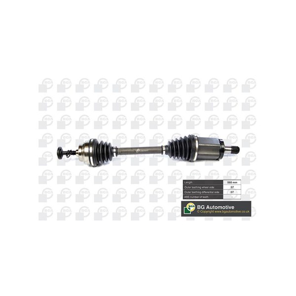 Drivaxel, framaxel vänster Bga DS0902L BGA