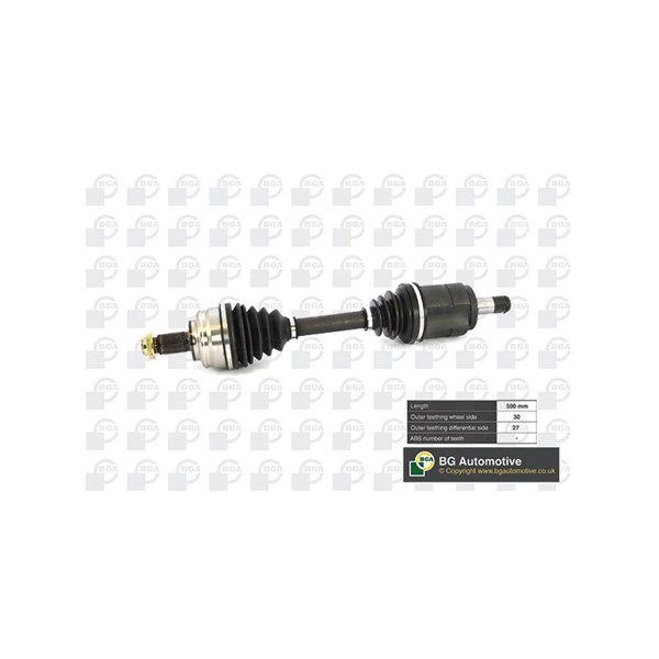 Drivaxel Bmw X5 (e53), framaxel vänster Bga DS0911LA BGA