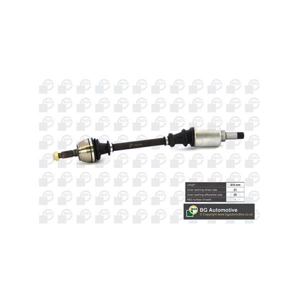 Drivaxel, framaxel vänster Bga DS1405L BGA