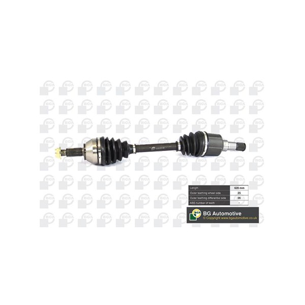 Drivaxel, framaxel vänster Bga DS2302L BGA