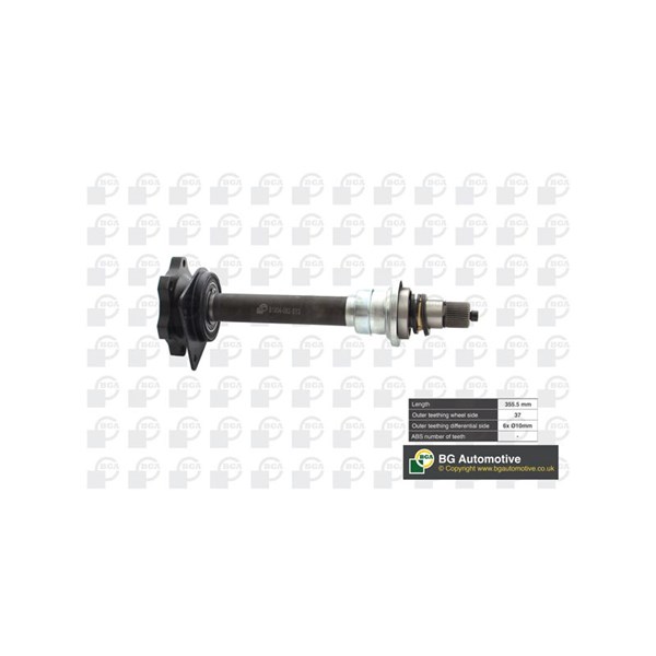 Drivaxel, framaxel höger Bga DS2352 BGA