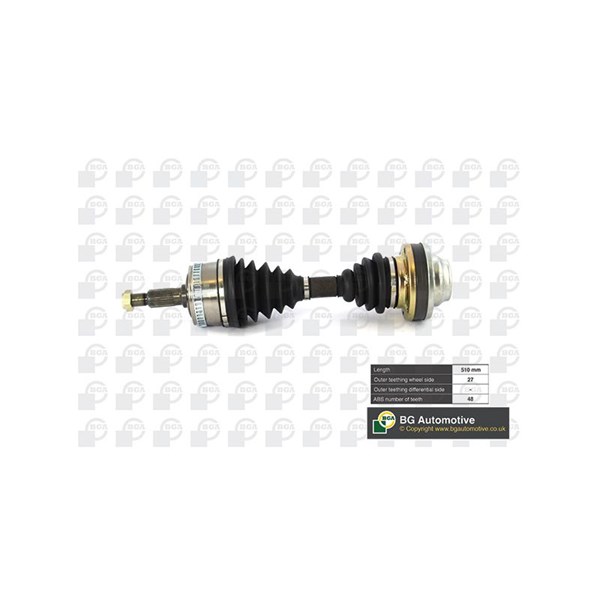 Drivaxel, framaxel höger, framaxel vänster Bga DS5602A BGA