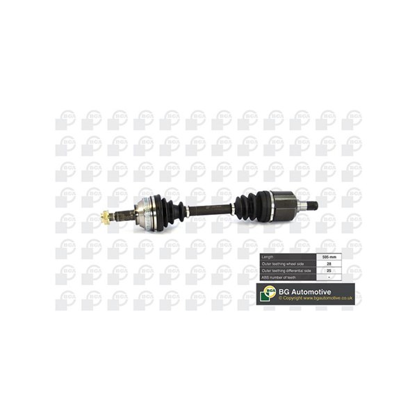 Drivaxel, framaxel höger Bga DS7513R BGA