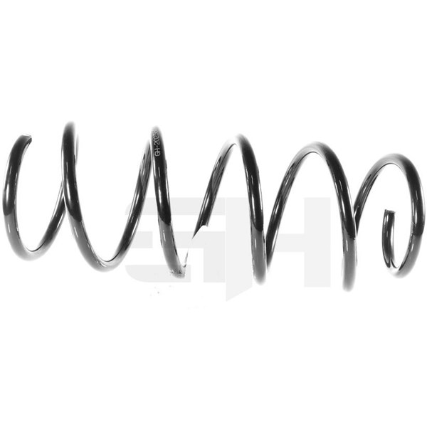 Spiralfjäder, Framaxel, framaxel höger, framaxel vänster, Höger,  GH