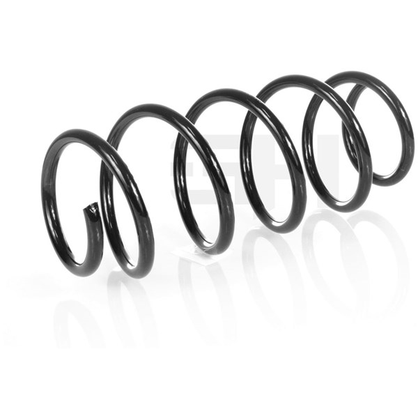 Spiralfjäder, Framaxel, framaxel höger, framaxel vänster GH