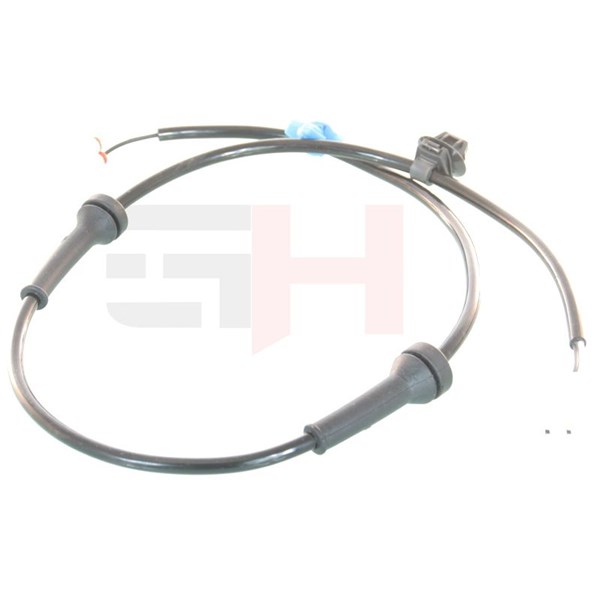 ABS-givare, Sensor, hjulvarvtal, Bakaxel, Bakaxel höger Gh GH-715 GH