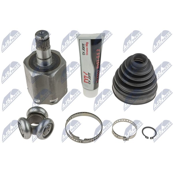 Drivknut, på växellådssidan, framaxel vänster Nty NPW-VW-025 NTY Drivknut, på växellådssidan, framaxel vänster Nty NPW-VW-025 NTY