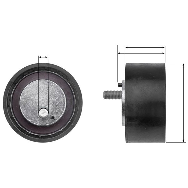 Styrrulle, drivrem Nty RNK-FT-024 NTY